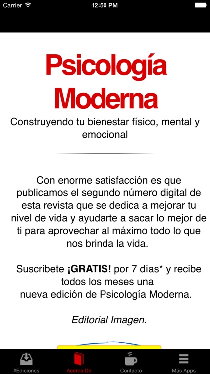 Moderna revista digital.