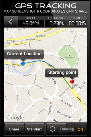 Speedometer GPS+ (Bike cyclometer) Free screenshot 4