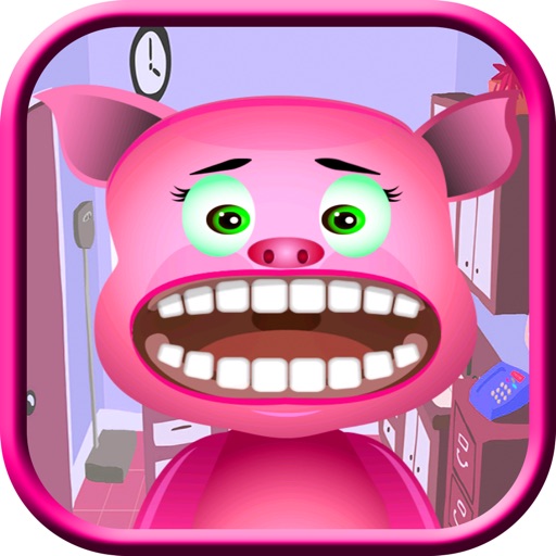 Dental Hygiene In oral Cavity Pigs Pop Games Icon