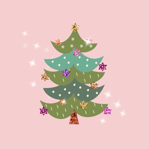 X-mas Glitter Sticker