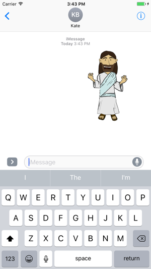 Jesus Praise Poses Stickers(圖2)-速報App