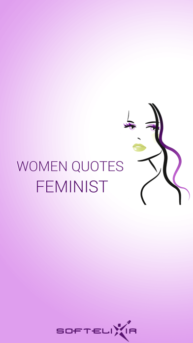 How to cancel & delete Women Quotes - Feminist from iphone & ipad 1