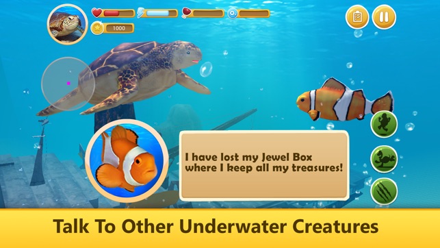 Ocean Turtle Simulator: Animal Quest 3D(圖3)-速報App