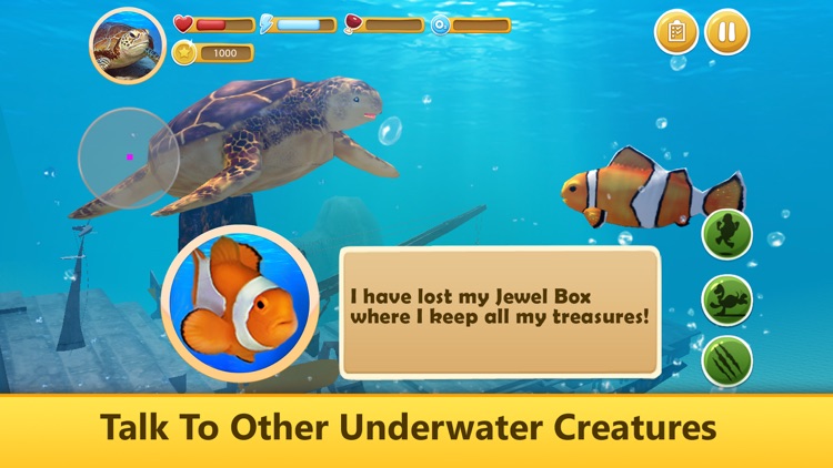 Ocean Turtle Simulator: Animal Quest 3D