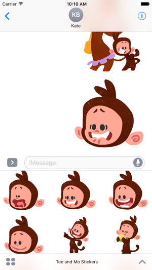 Tee and Mo Sticker Pack(圖4)-速報App