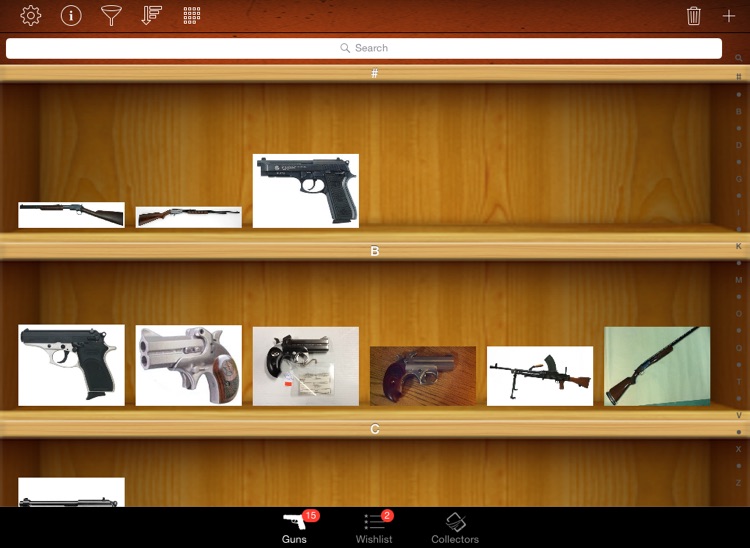 Gun & Ammo Collectors for iPad