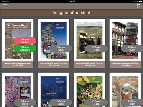 Berichte zur Denkmalpflege in Niedersachsen screenshot 2