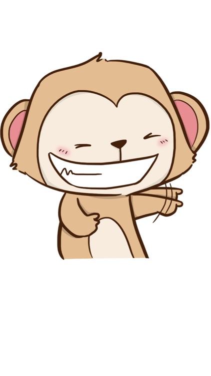 Animated Cheaky Monkey