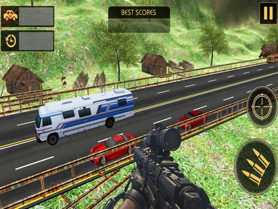 Screenshot #4 pour Highway Traffic Sniper Shooting