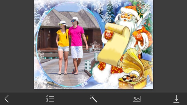 Xmas Hd Photo Frames - Photo Frame Master(圖3)-速報App