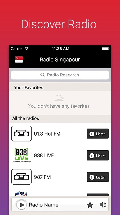 Radio Singapour - Radios Singapore