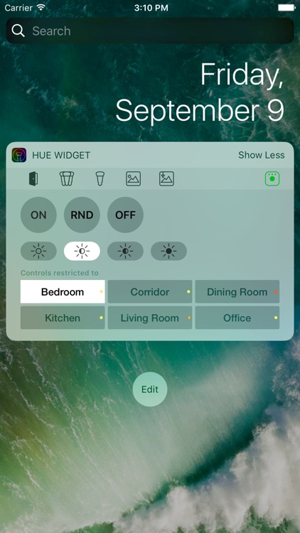 Hue Widget - Hue control for everyday life.