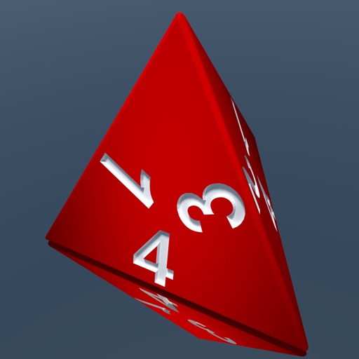 RPG D4 Role-Player Dice for iMessage icon