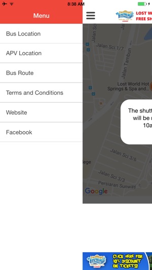 Lost World Free Shuttle Bus Tracker(圖5)-速報App