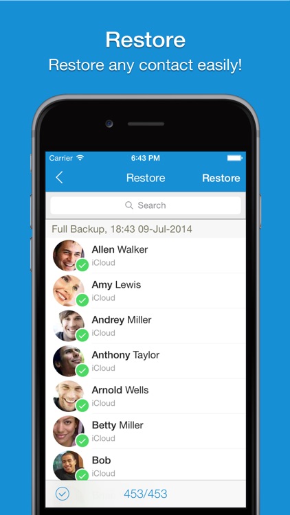 Easy Backup - Contacts Backup Assistant screenshot-4
