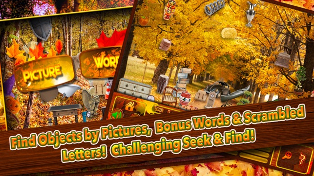 Hidden Objects Thanksgiving Fall Harvest Puzzle(圖4)-速報App