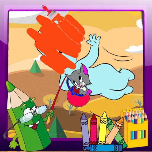 Coloring Page For Kids Game Casper Version iOS App
