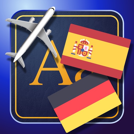 Trav German-Spanish Dictionary-Phrasebook icon