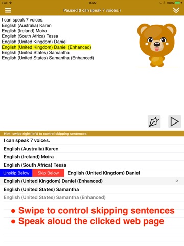 SpeakEnglish 2 Pro (41 English TTS Voices) screenshot 2