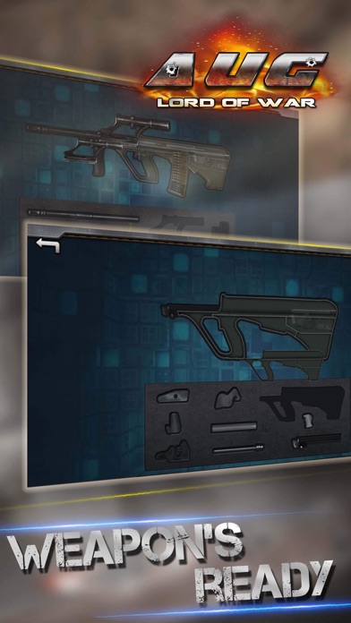 AUG Assault Rifle: Assembly and Gunfire - Firearms Simulator with Mini Shooting Game for Free by ROFLPlay screenshot 2