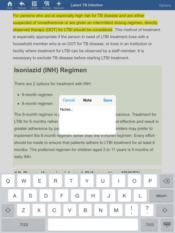 Latent TB Infection: Diagnosis and Treatment Guide screenshot 4