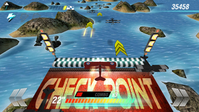戦闘機 レース 無料 飛行機 レーシング ゲーム 3Dのおすすめ画像4