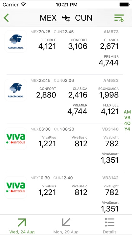 Mexico Flight