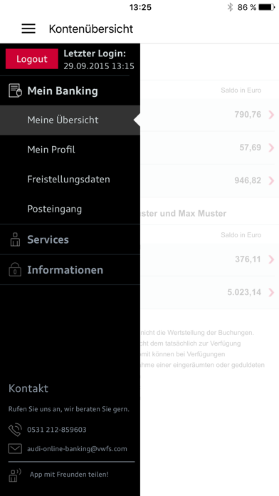 App Shopper Audi Banking Finance