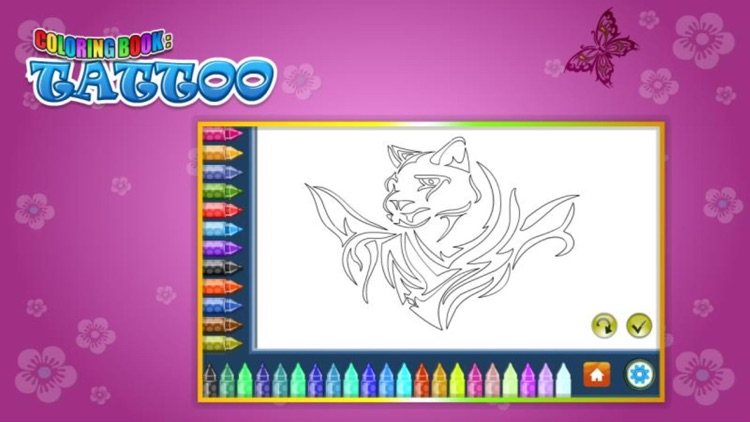 Coloring Book Tattoo screenshot-4