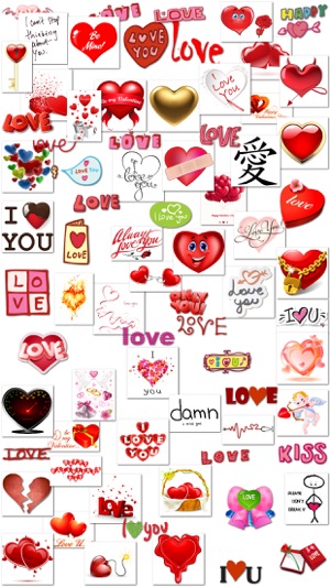 Love Stickers and Emoticons for iMessage(圖3)-速報App