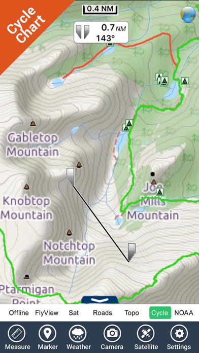 Rocky Mountain National Park - GPS Map Navigator screenshot 3