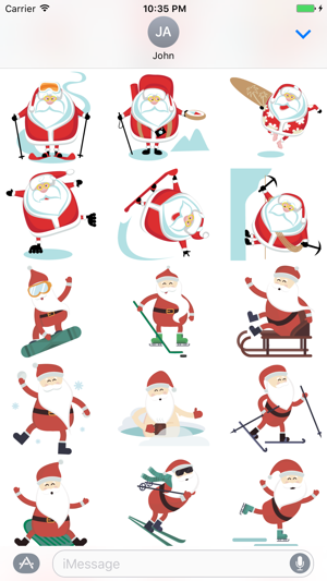 Santa Claus - Christmas Sticker #5(圖2)-速報App