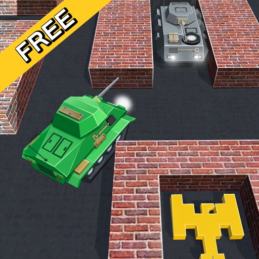 Cube Armored Battle: Tank Destroyer 3D Icon