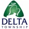 The Delta Township, I Am Delta app, offers quick links to frequently asked questions and services about the township