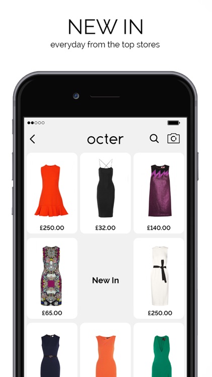 Octer. Mobile Shopping. Simple.