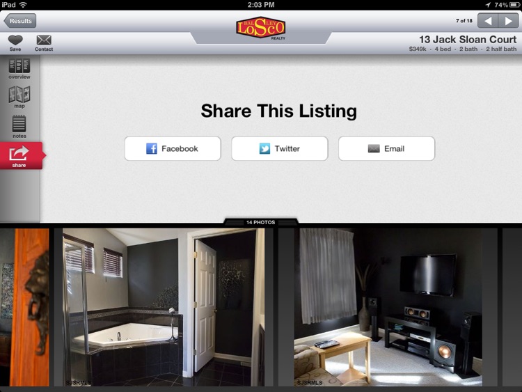 Balsley Losco Realty Search for iPad screenshot-3