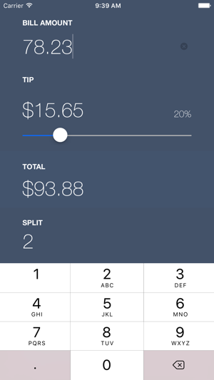 SPLIT Tip Calculator(圖2)-速報App