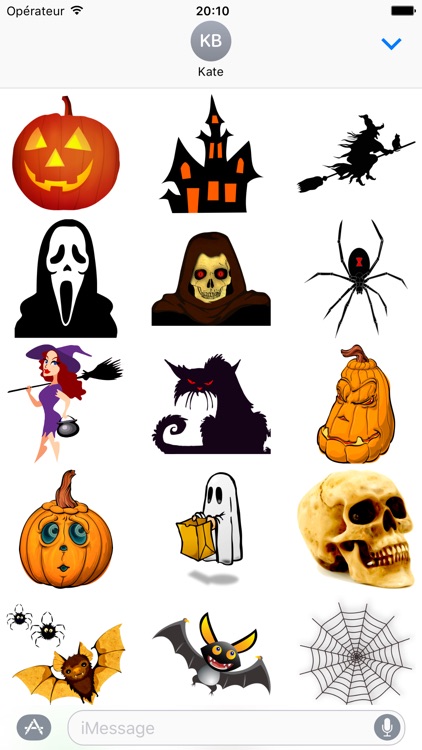 Halloween • 140 stickers for iMessage