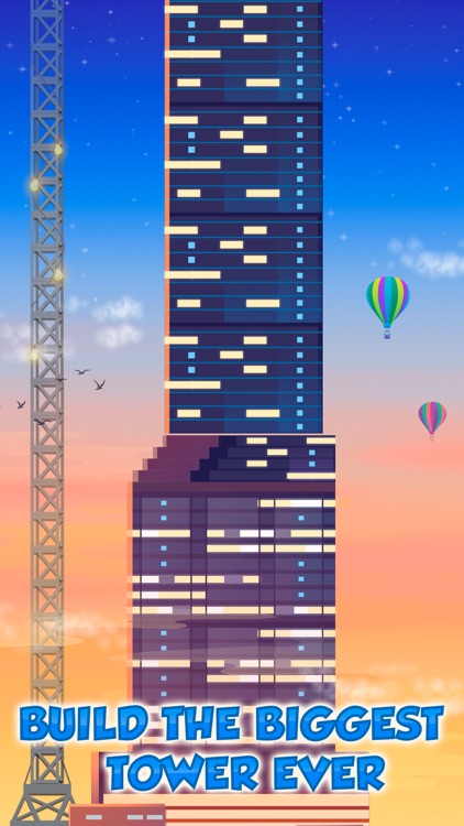 Blocky Sky Tower Building Full screenshot-3