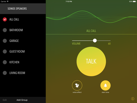 Intercom for Sonos screenshot 2