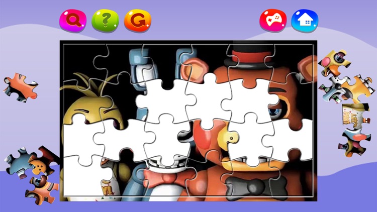 Cartoon Jigsaw Puzzles for Five Nights at Freddy's