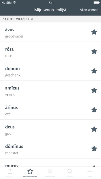 Pegasus 2 woordentrainer Latijn screenshot-4