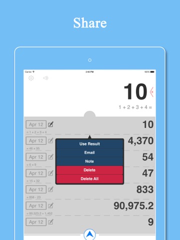 Voice Calculator HD - Personalized Calculator screenshot 4