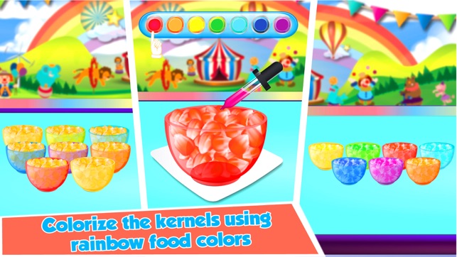 Rainbow Popcorn Maker Pro - Kids Movie Night Snack(圖3)-速報App