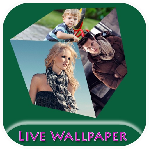 3D Cube Photo Frame Live - Create 3DLive Wallpaper iOS App