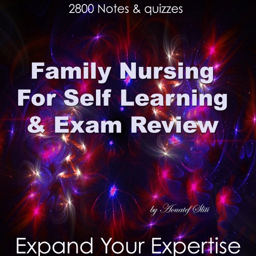 & Basics of  Family Nursing exam review 2800 Q&A icon