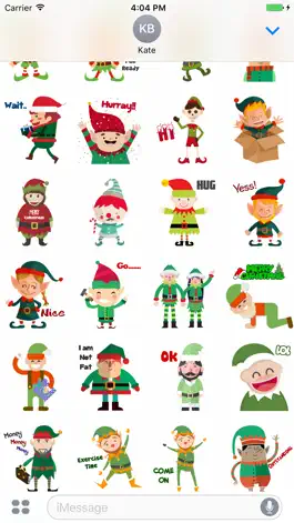 Game screenshot Elf - Christmas Stickers for iMessage mod apk