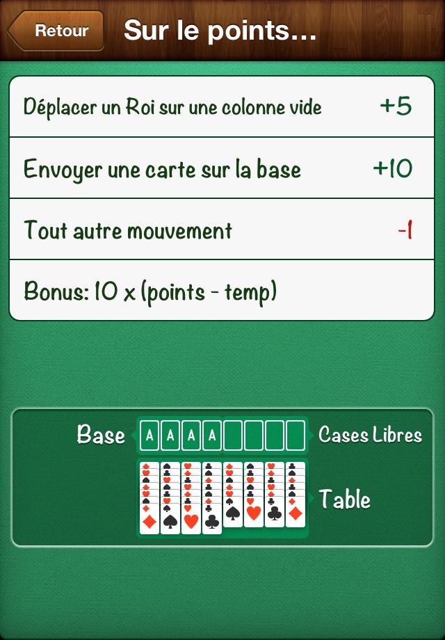 Freecell - move all cards to the top screenshot 4