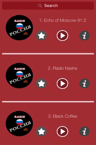 Русский радио станции - Top Stations Music Player screenshot 3