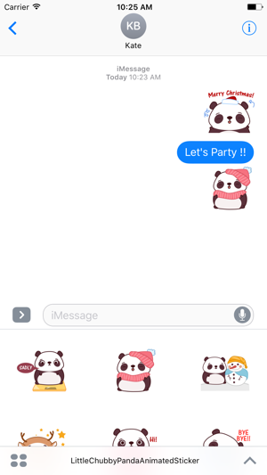 Little Chubby Panda Animated Sticker(圖1)-速報App